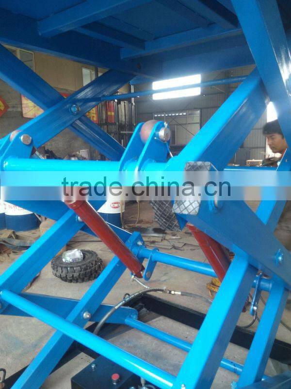 mini scissor lift/stationary scissor lift table hot saled in dubai