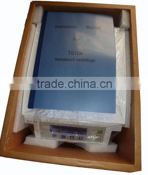 Hematocrit Centrifuge, with AC24P rotor kit, micro hematocrit centrifuge, hospital centrifuge