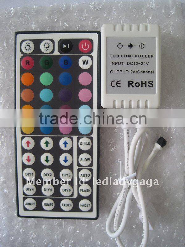 2012 high quality flexible led strip rgb controller