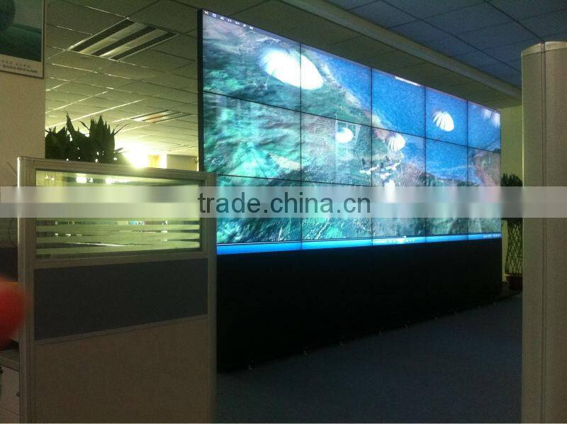 46inch altra-thin bezel 3*4 LCD DID video wall