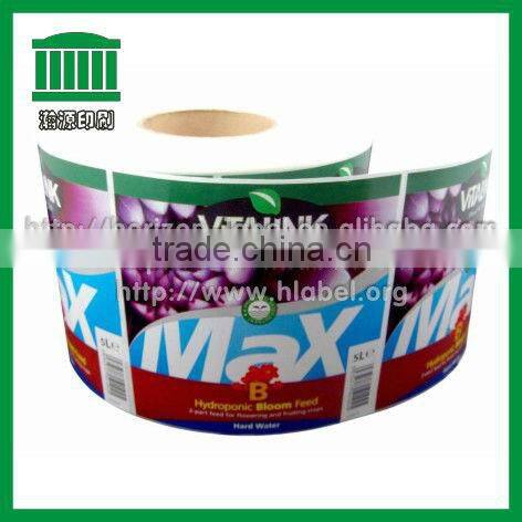 2013 best price label and sticker printing company