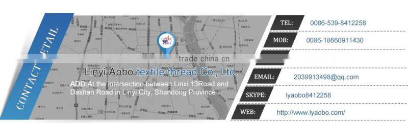 100 spun polyester sewing thread for bag closer A3X3