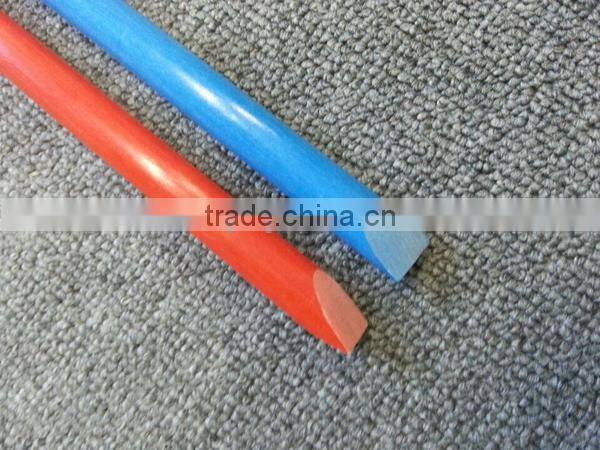 colorful,smooth,strength Surface Treatment and are widely used as plant stakes Application fiberglass support pole