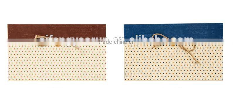 The rope knot gift box gift box rectangular lattice elegant birthday gift wholesale custom businessCustom gift box