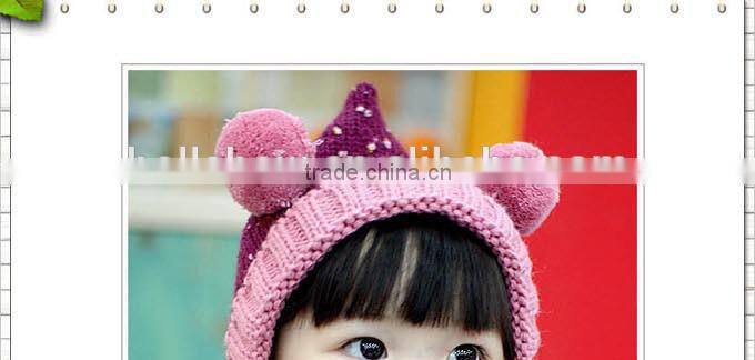 2014 Latest Cute Polka Dot Pattern Circle Loop Style Baby Kids Winter Scarf