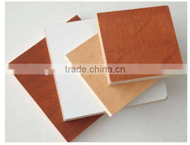 ZhengDa Wood Standard Products White (Colorful) Lamianted Melamine MDF Boards