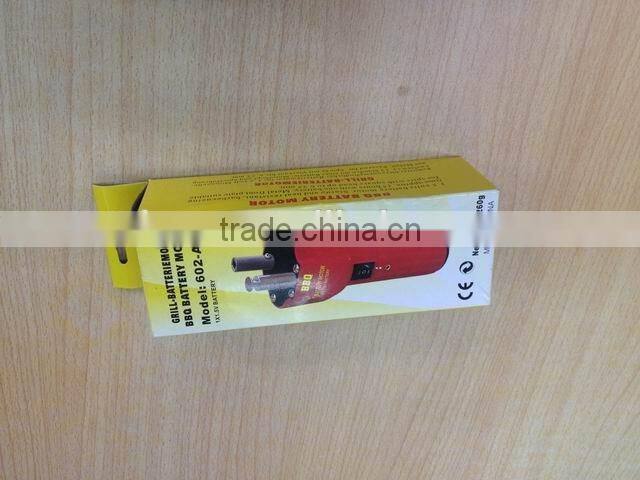 DC 3v battery bbq motor with CE certificated