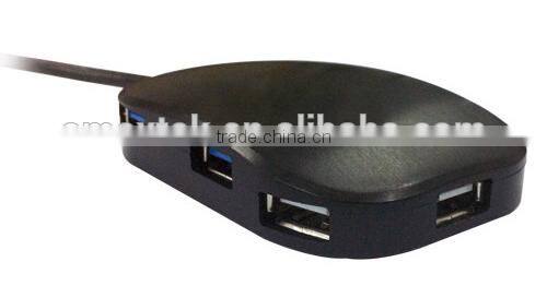 Multi 2.0 3.0 USB Hub Driver 7 Ports with Extension Long Cable