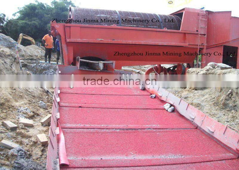 mobile gold mining trommel equipment