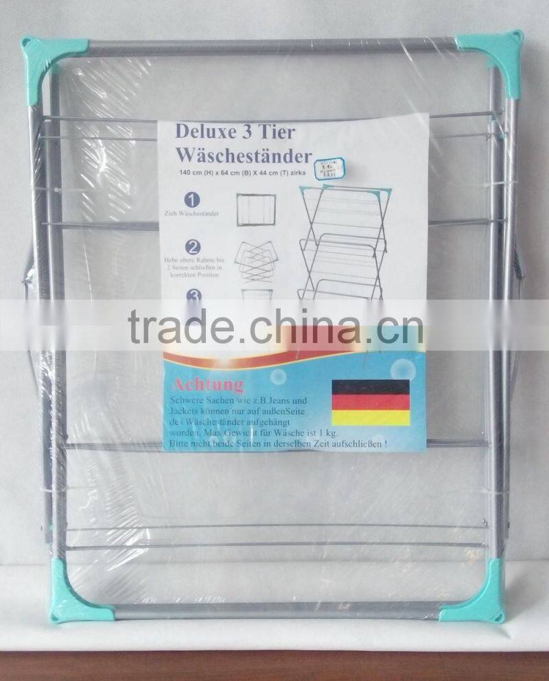 Folding High Quality Steel Clothes Hanging Rack