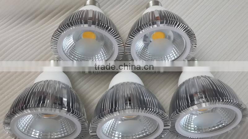 60 Degree beam angle cob led spotlight high power aluminum 10w led par 30