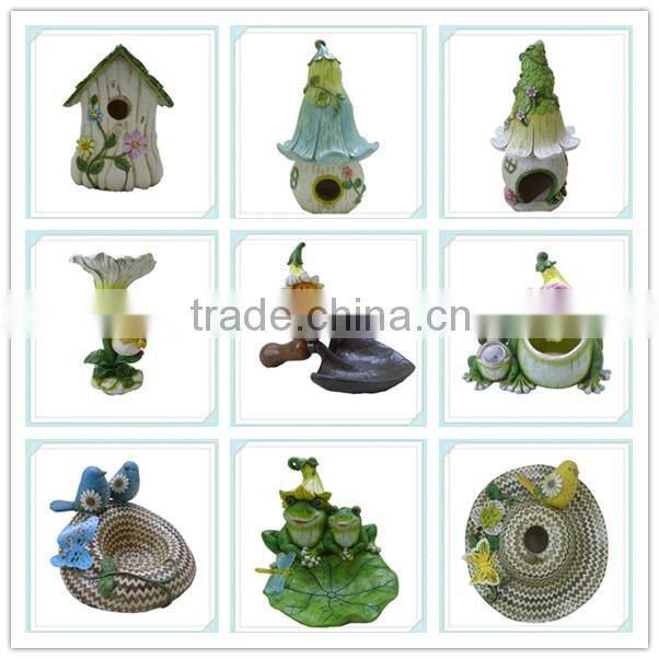 resin garden bird feeder for birds