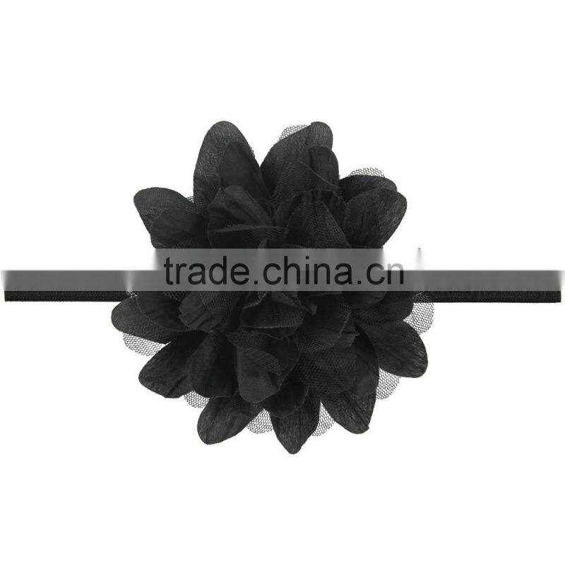 Fashion Baby large flower Headband Infant Headband Toddler Headband Headband baby big flower hair band wh-1745