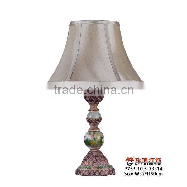 antique bedside hotel decoration lamp