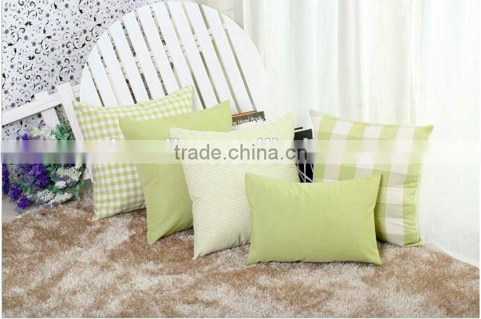 T/C yarn dyed check fabric Plain green grid cloth plain table cloth