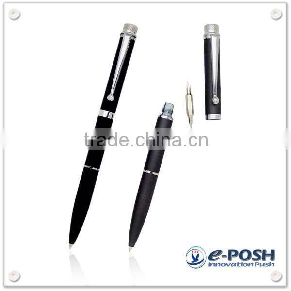 Metal multi-functional touch screen and PDA 3 in 1 ball pen