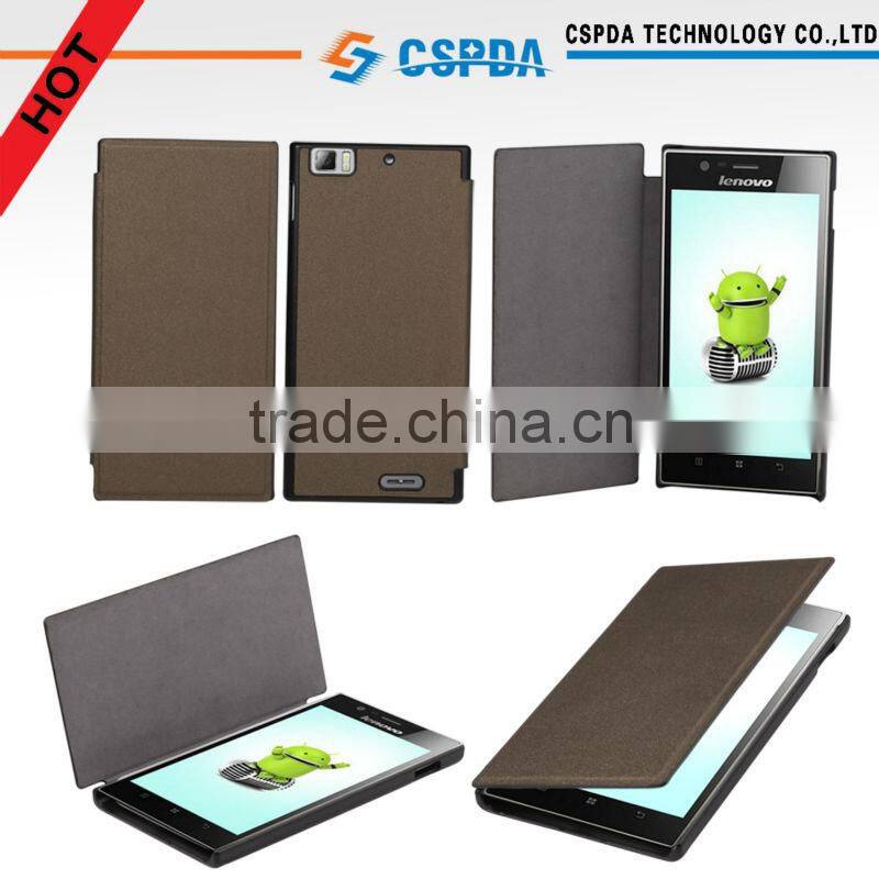 Flip leather case for Lenovo K900 ,Various colors &wholesale price cover
