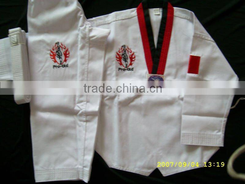 taekwondo uniform summer taekwondo suit taekwondo garment taekwondo wear taekwonfightwear