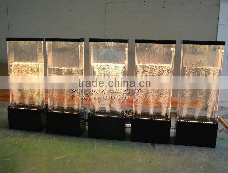 Home decoration small water screens with led