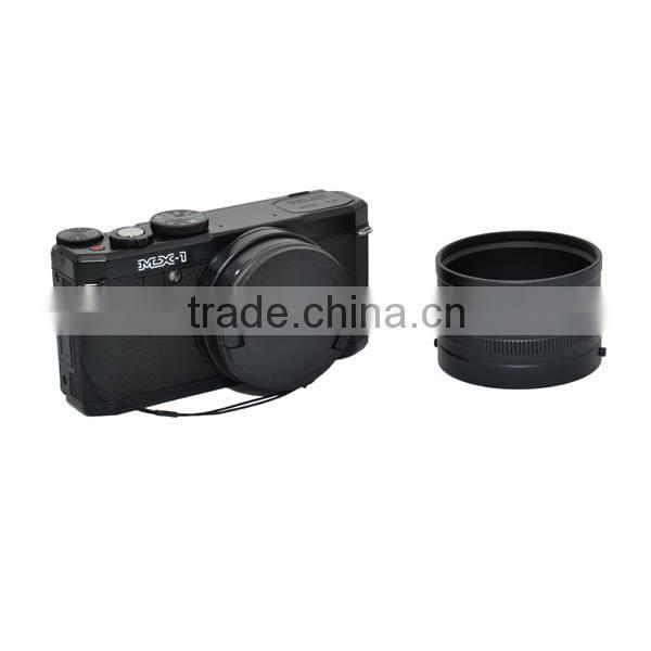 Kiwifotos Lens adapter tube LA-58MX1 provides 58mm filter mount for Pentax MX-1 Digital Camera