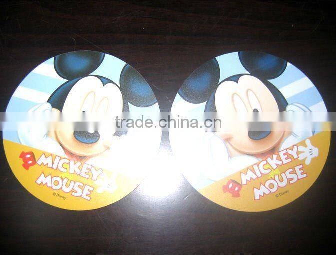 PP coaster|plastic coaster
