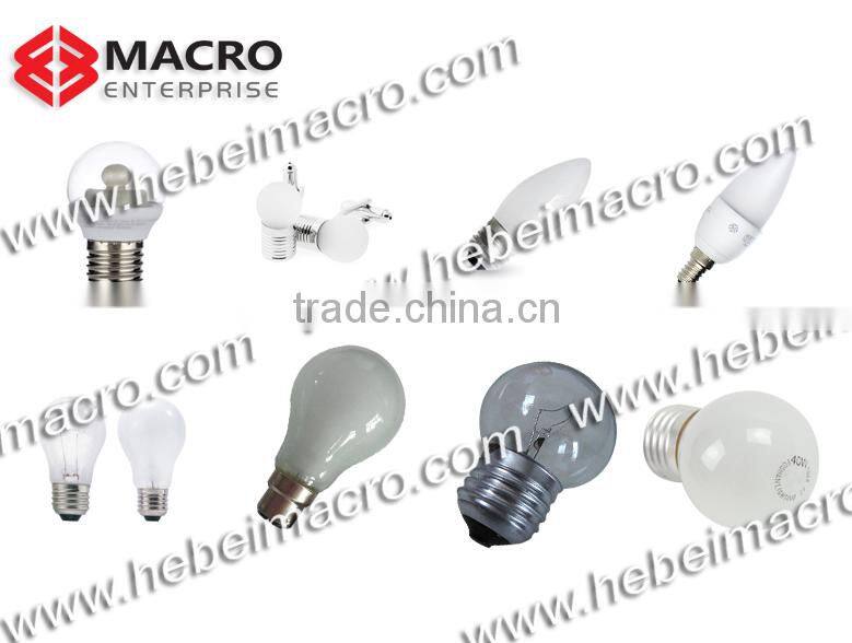 bayonet white clear bulbs