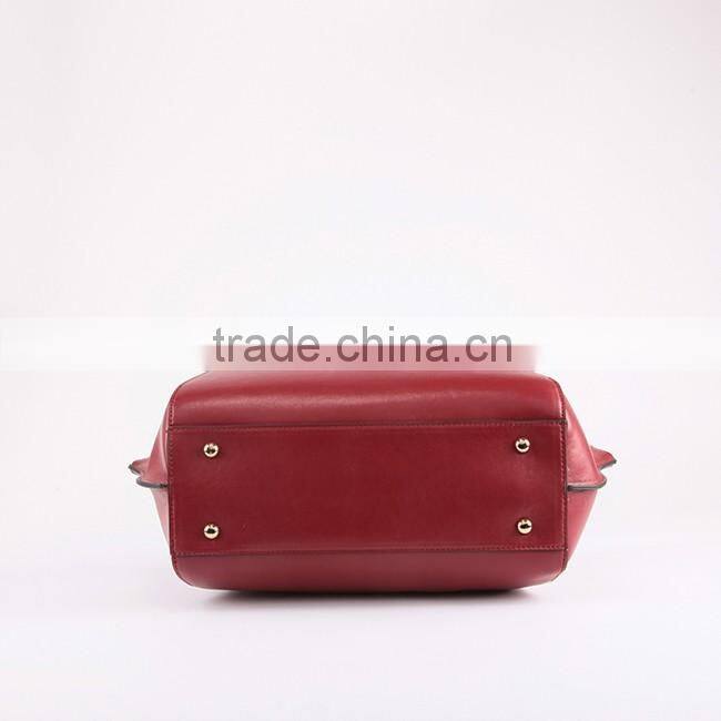 R02 Classic Design Burgundy Color Women Handbag Wholesale China