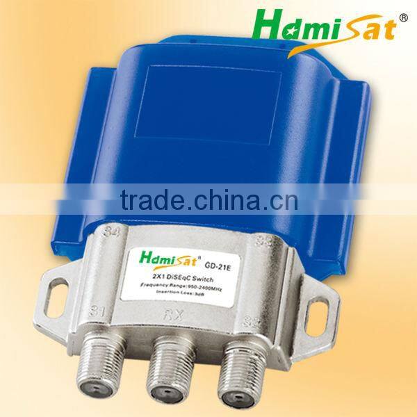 Waterproof 2 in 1 DiSEqC Switch Support