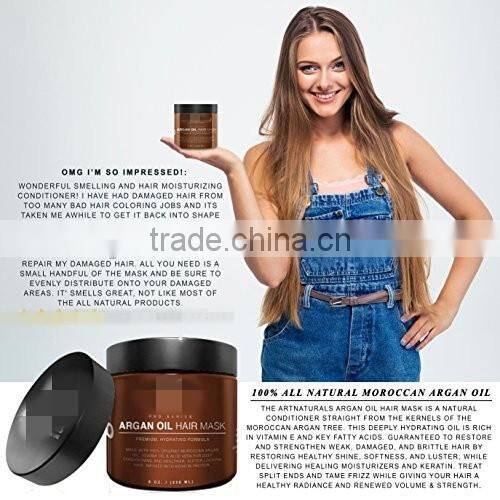 Intense Hydrating Organic Moroccan Argan Oil Hair Mask