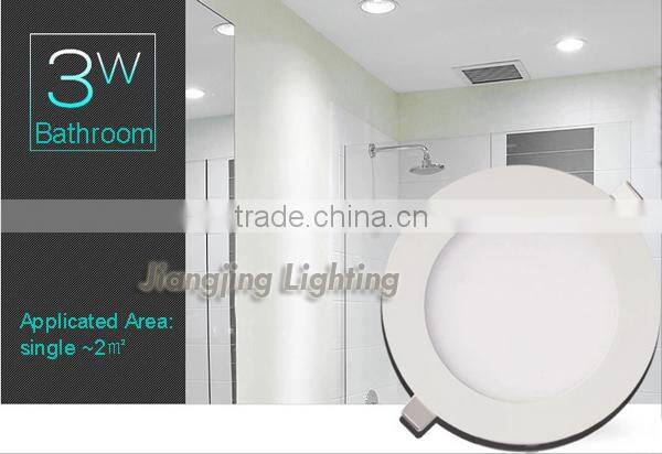 high efficiency round led panel light 8w