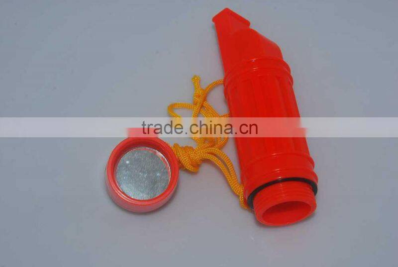 Flint Rock Fire Starter Compass Scraper Bottle Opener Dividing Ruler Map Rangefinder