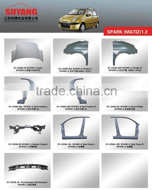 Chinese factory wholesale car body parts car front fenders for Amenrican cars Chevrolet Sail