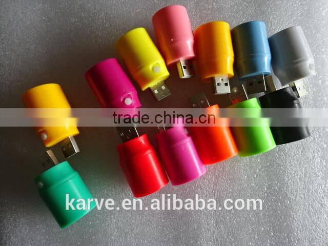portable wholesale portable colorful USB universal highlight LED