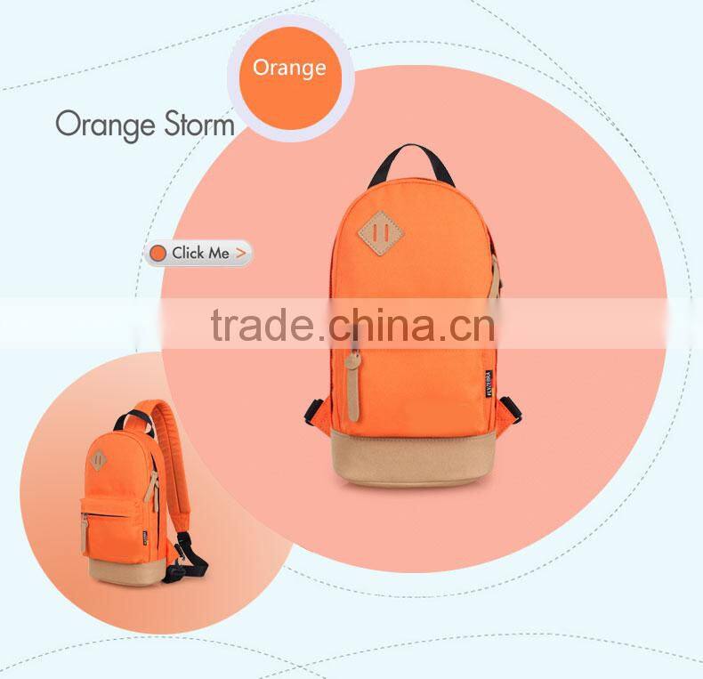 2014 handmade genuine leather shoulder chest bag