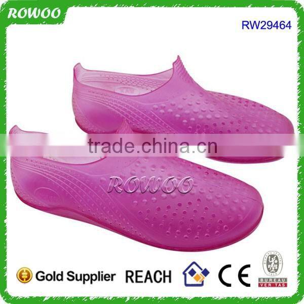 Water Proof Summer Transparent PVC Sandal Shoe