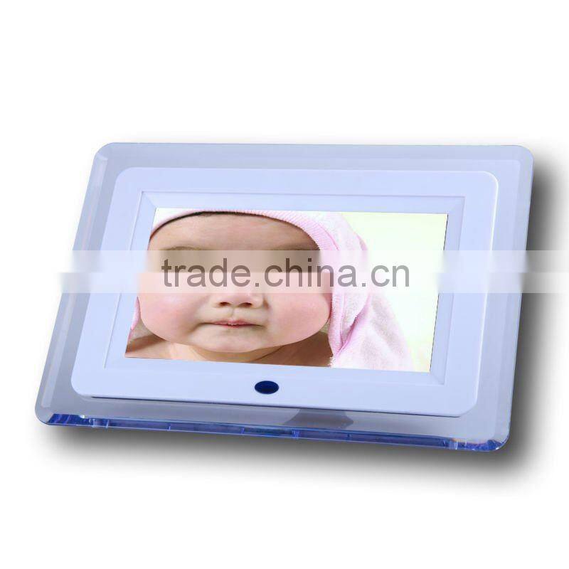 7" TFT LCD Wireless Video 2-way Talk Camera Baby Monitor