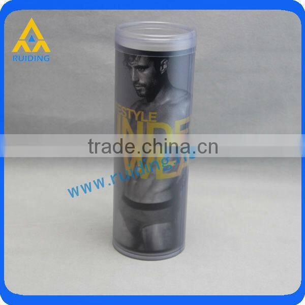 custom blister plastic gift tube packaging