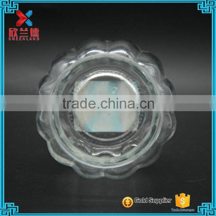 200g clear glass pumpkin jars for candle