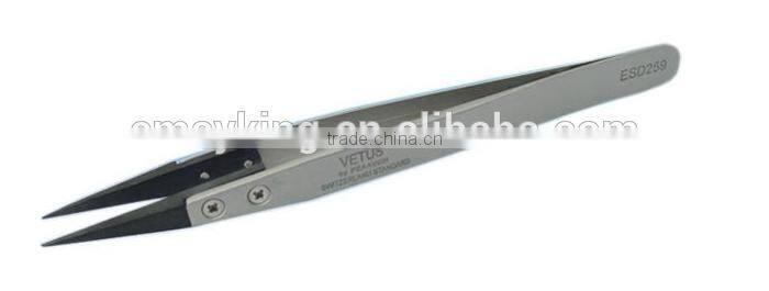 Widely use Stainless Steel ESD Tweezers
