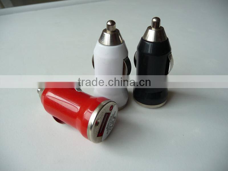 colorful mini USB car charger for any mobiles