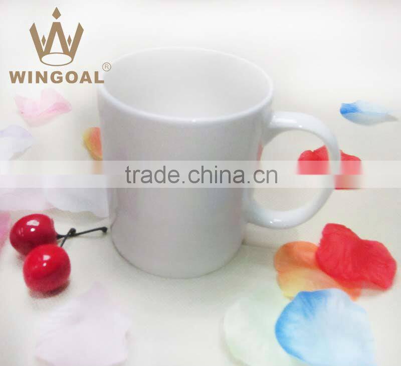 ceramic coffee mug with decal