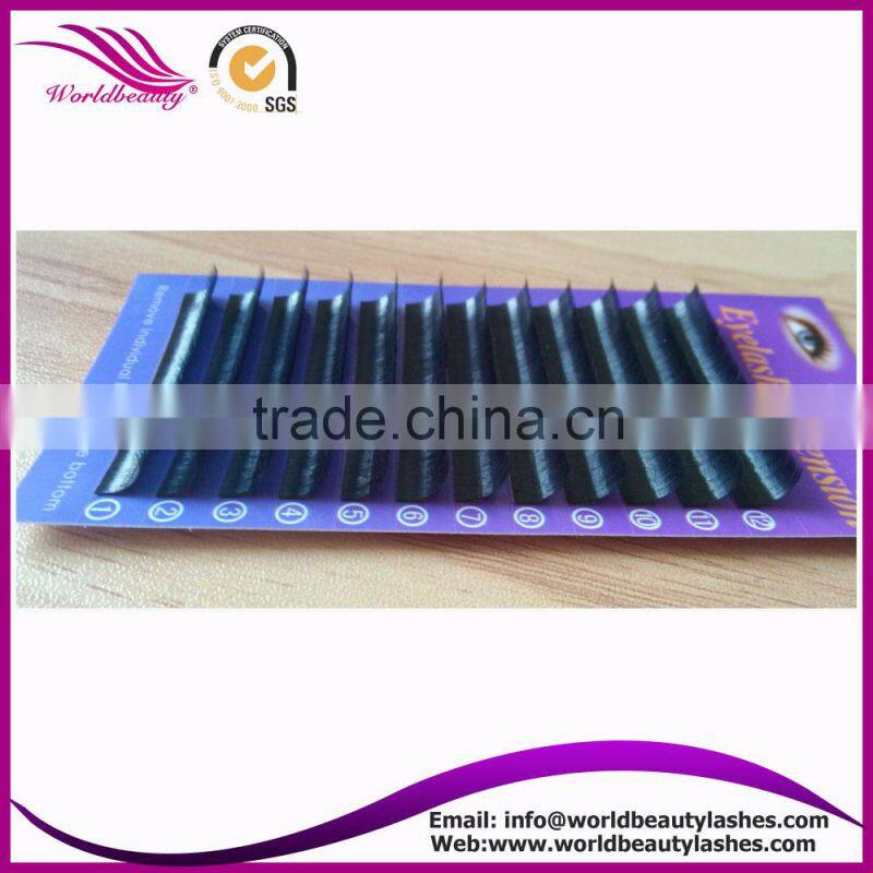 wholesale price top quality 0.15/0.20 ellipse eyelash extensions