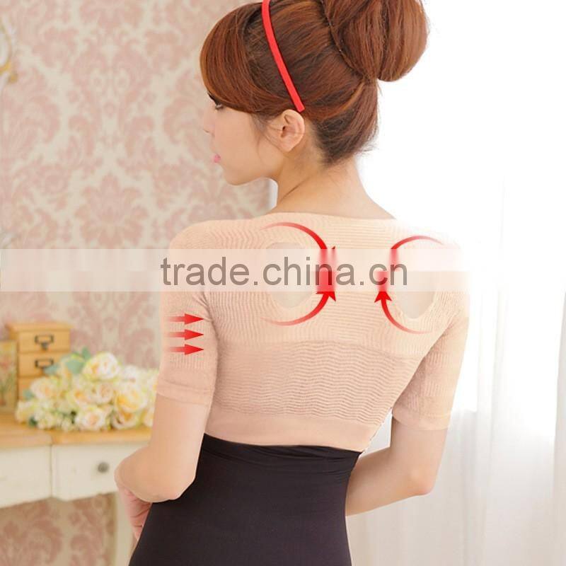 Women Slim Arm Correct Back Posture humpback prevent Long Sleeve Shape