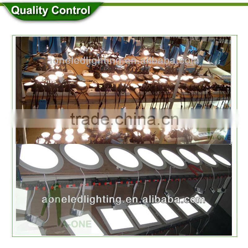 Ultra-thin LED Ceiling Lamp 13mm Square LED Panel Light 6w made in China