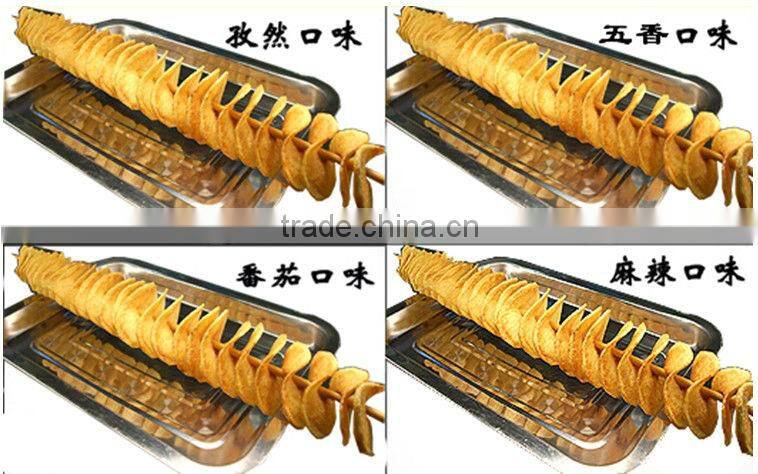 Manual Tornado potato machine, potato spiral cutting machine,potato cutter machine