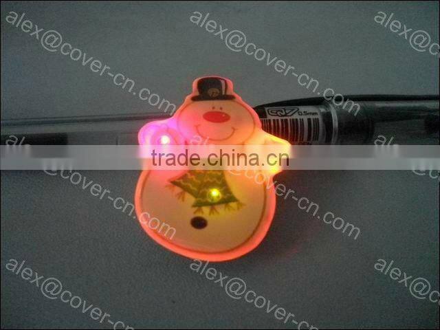 Lovely LED Flashing Badge Pins / Lapel Pins / Pin Emblems for Advertising, Greetings and Promotional Gifts