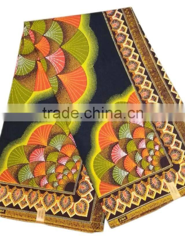 2016 hot selling wax print fabric african/african wax prints fabric 6 yards/african fabrics wax printed