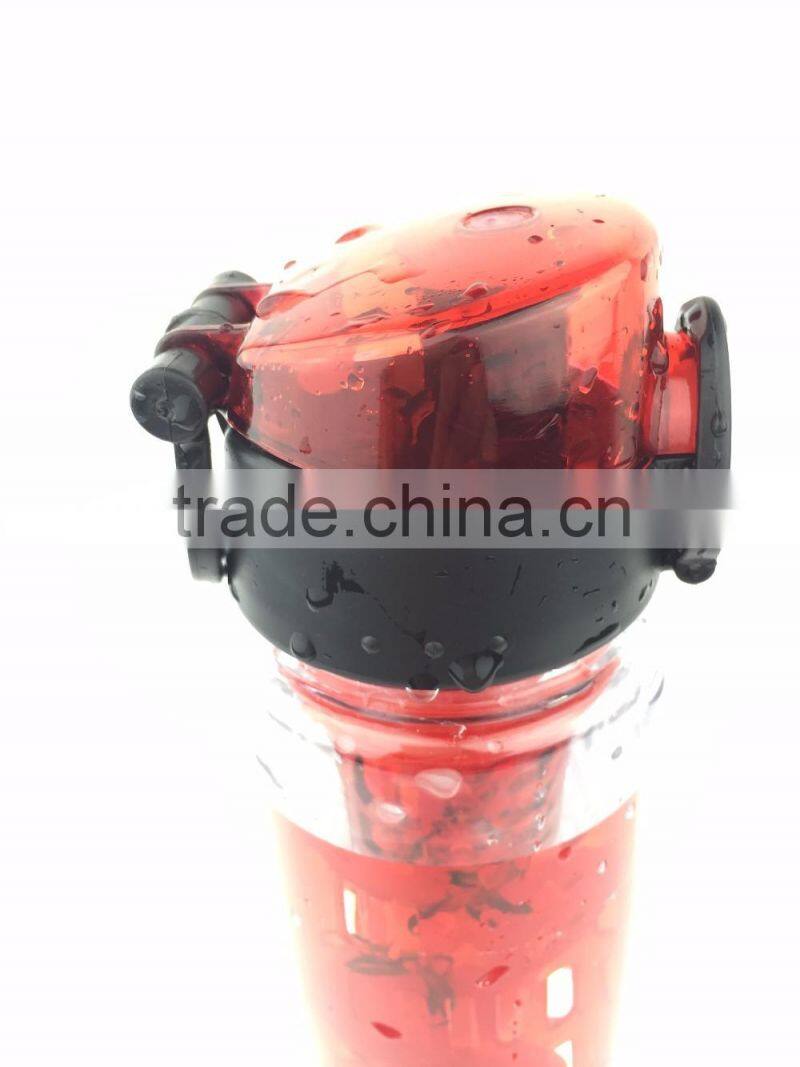 plastic bpa free fruit infuser water bottle, infuser water bottle, water fruit infuser joyshaker bottle