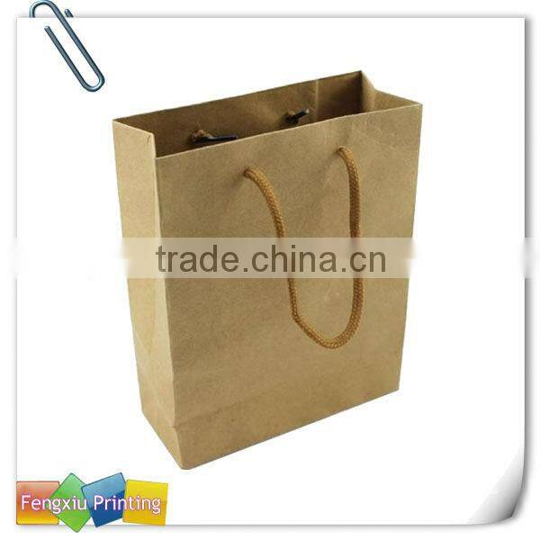 Guangzhou Wholesale Cheap Kraft Foldable Shopping Bag