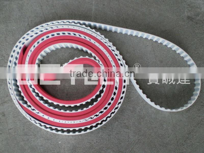 PU Timing Belt With Coated & Grooving Rubber